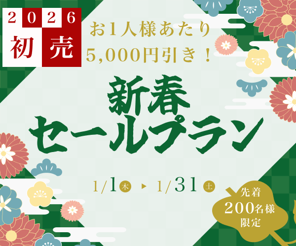 新春セールプラン