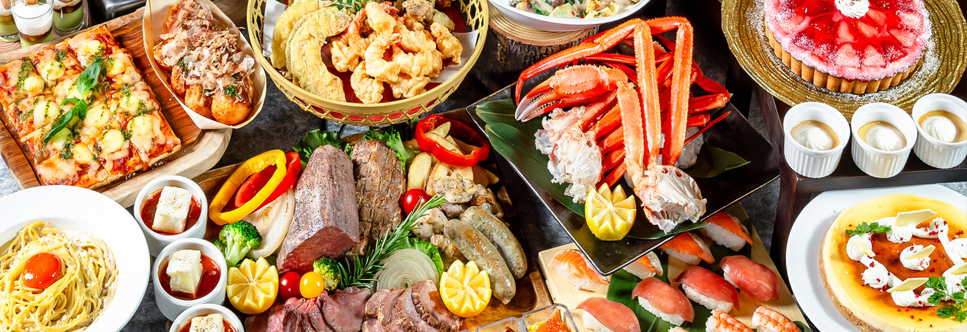夕食ビュッフェ
