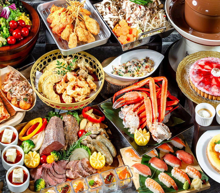 夕食ビュッフェ